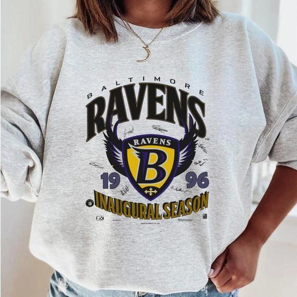 Lovebandtee Other - 1996 Baltimore Ravens Inaugural Season Sweatshirt, Unisex Sweatshirt